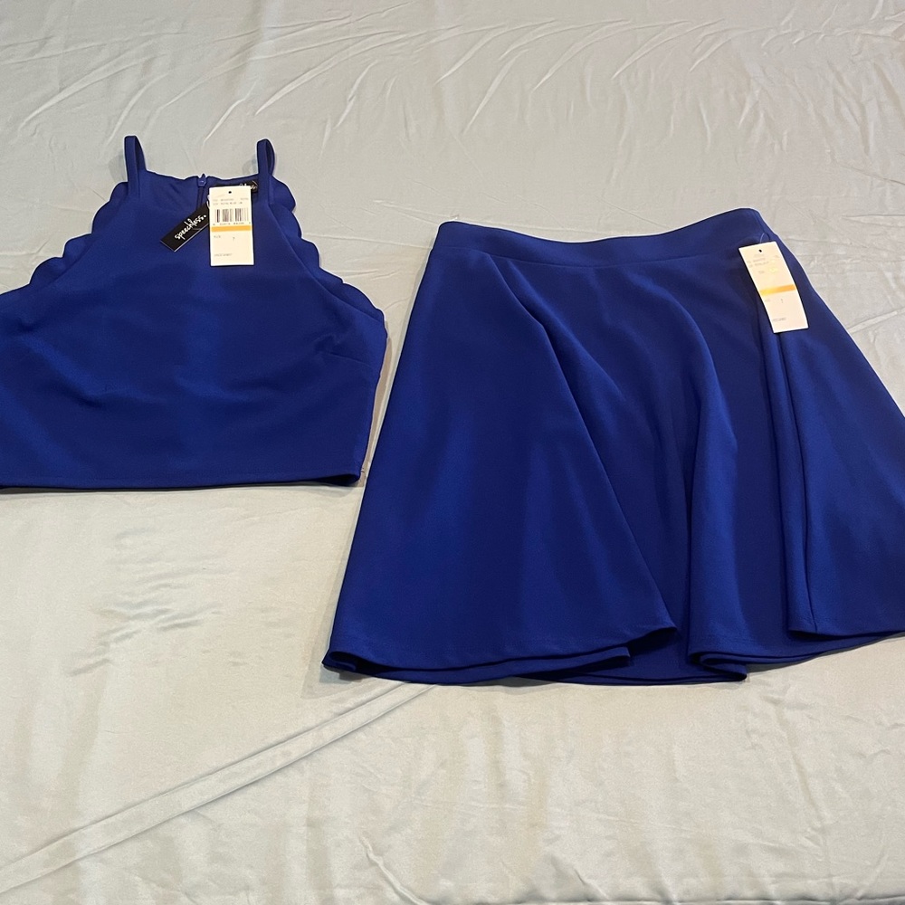 2 Piece Set in Blue
